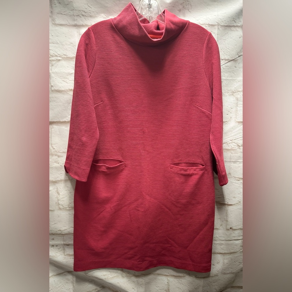 BODEN ribbed tunic dress with‎ pockets women's Size 10